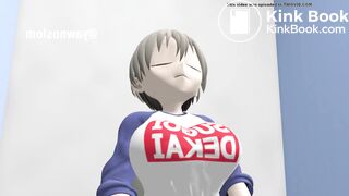 Uzaki Clogs The Toilet