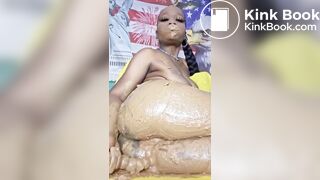 Ebony scat girl 1