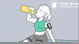 Gym girl desperation