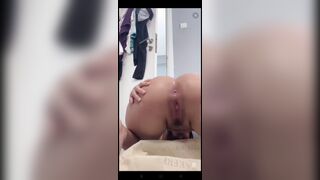 ayang live susah berak