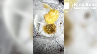 Hot girl making shit drink