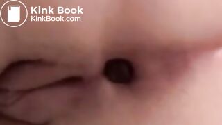 She tried to hold her shit for as long as she could