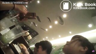 A woman who observes where her poop comes out