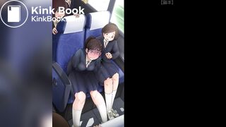 Anime girl on the bus had diarrhea (Route 1 + 2)