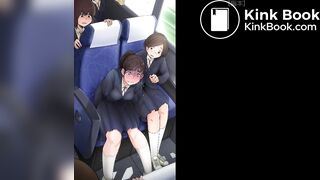 Anime girl on the bus had diarrhea (Route 1 + 2)