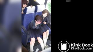 Anime girl on the bus had diarrhea (Route 1 + 2)
