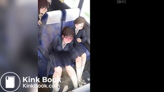 Anime girl on the bus had diarrhea (Route 1 + 2)