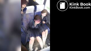 Anime girl on the bus had diarrhea (Route 1 + 2)