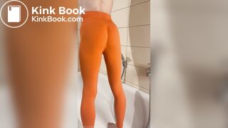 Preview Femboy Scrunch Leggings Panty Poop Enema