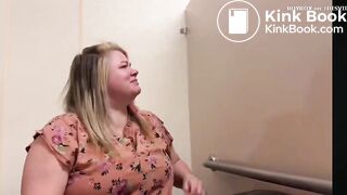 Catholic woman pooping
