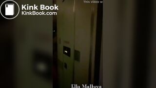 Naughty English Girl shits on plane toilet seat