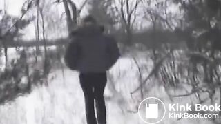 Just a poo in the snow..