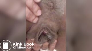 Black ebony brown eye got pink eye (end)