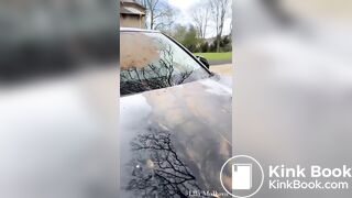 PUBLIC CAR SHIT DESTRUCTION