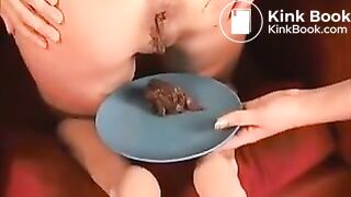 Two girls pooping fun