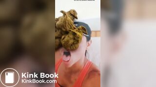 Shitting on asian girlfriends face