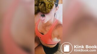 Shitting on asian girlfriends face