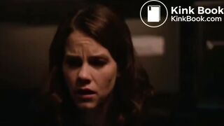 Dr Rose Cotter using the bathroom at a party