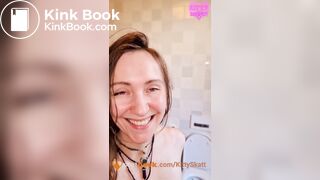 Huge thick constipated shit in bubbly sink