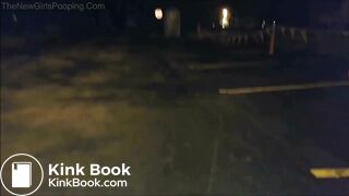 Women shitting outside