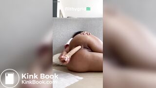 Estefamor cute latina girl whit big ass shitting a nice
