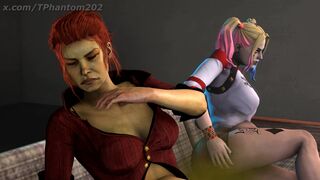 Harley and Ivy's Pizza Binge