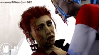 Harley and Ivy's Pizza Binge