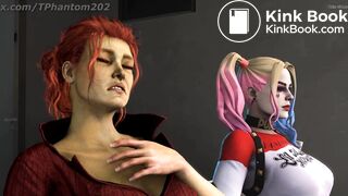 Harley and Ivy's Pizza Binge