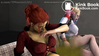 Harley and Ivy's Pizza Binge