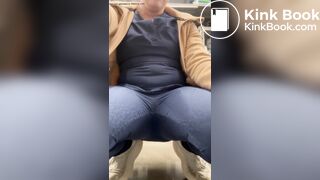 Public diaper poop under pants