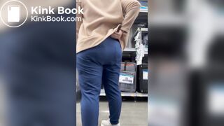 Public diaper poop under pants
