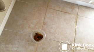 Huge shit in container