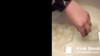 Public toilet lick - video 4