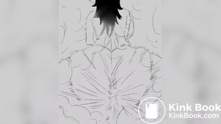 Big ass fart and shit on face animation