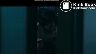 girl poop in toilet scene