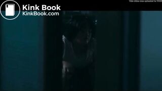 girl poop in toilet scene