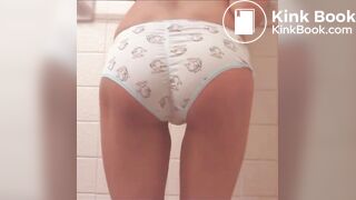 Teen poop panties
