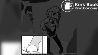 Girl having diarrhea caught pooping in wild