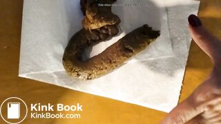 Lady Drops A Nice Log