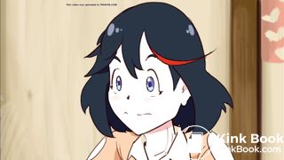 Animation/ Girl makes a big morning mess and teases