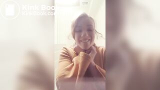 Hot girl pissing and shitting on you