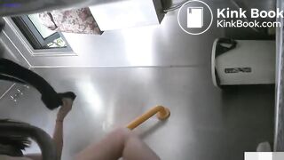 spy camera asian girl pee and shit.video_150