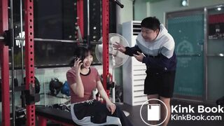 2 spoiled Asian girls given revenge laxative at the gym
