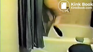 Vintage Woman Filmed Shitting Several Times