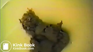 Vintage Woman Filmed Shitting Several Times