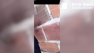 girl shitting outdoors - video 5