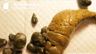 Girl has massive detailed shits