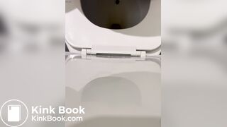 she filled the toilet - video 2