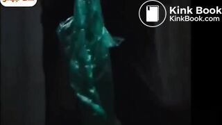 Girl pee and poop scene