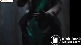 Girl pee and poop scene